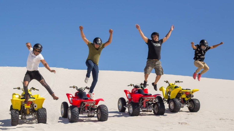 30 Minutes Blitz  Quad Biking Tour Atlantis image 1