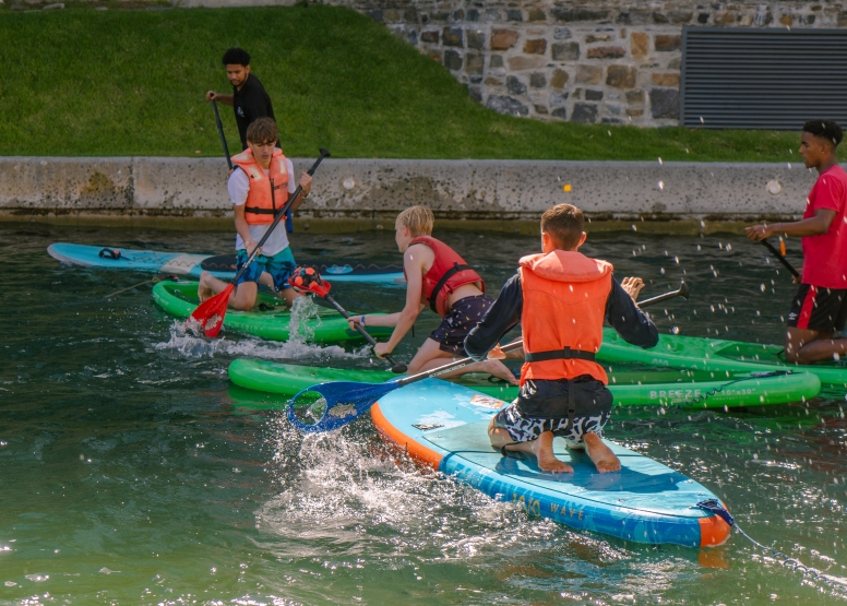 Waterfront SUP boarding rental image 3