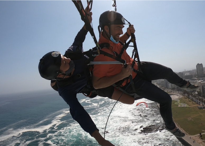 Tandem Paragliding Flight image 12