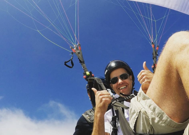 Tandem Paragliding Flight image 17