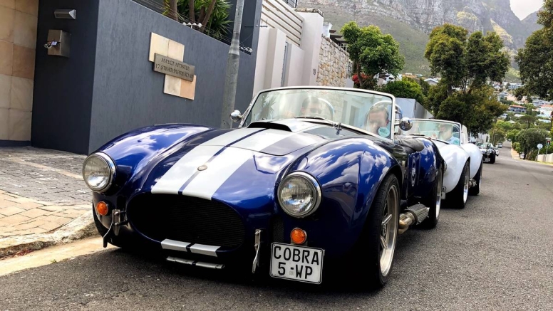 Blue With White Stripes - Full Fay Cobra Experience image 2