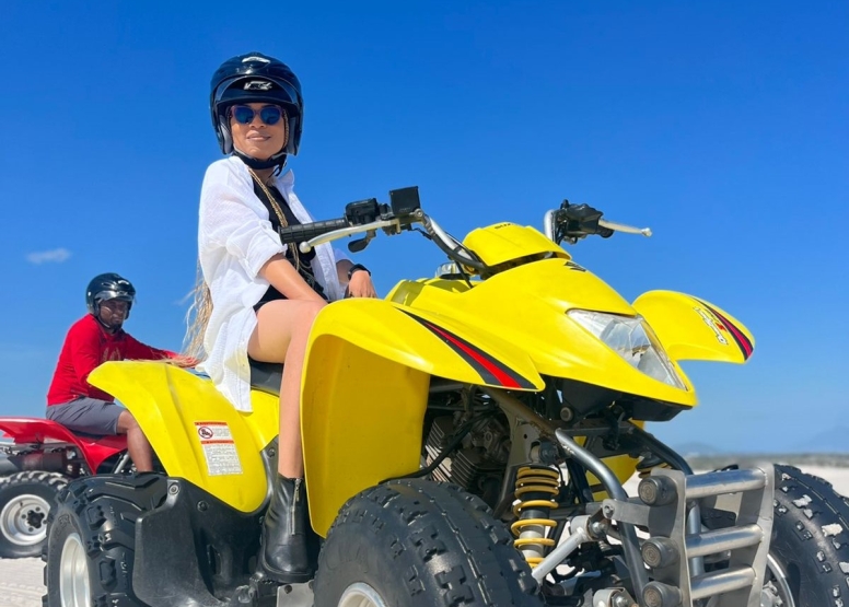 1 Hour White Dunes Quad Bike and Photo Adventure Atlantis image 12