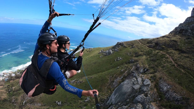 Tandem Paragliding Flight image 4