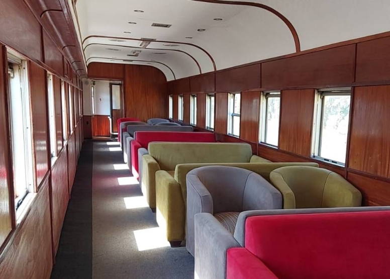 Steam Train to Elgin  Lounge Car Seating Wheelchair Friendly image 2