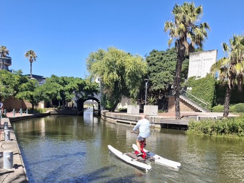water bikes, cape canals, cape town water bikes, cape canals, cape town