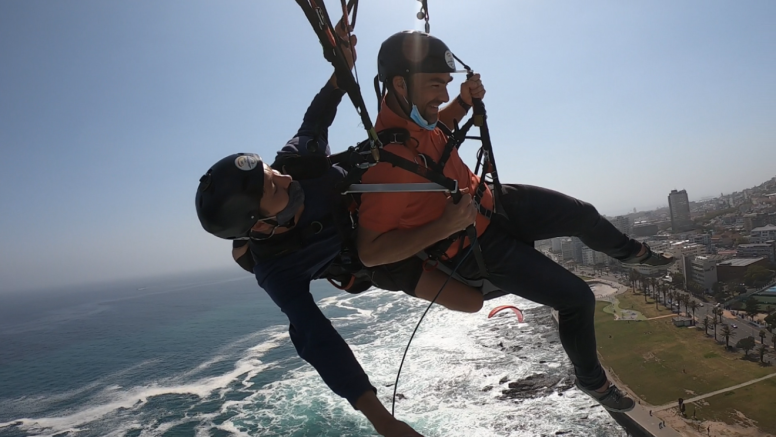 Tandem Paragliding Flight image 12