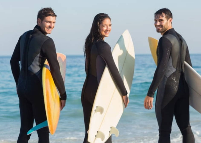 Full day Wetsuit & Surfboard Rental image 1