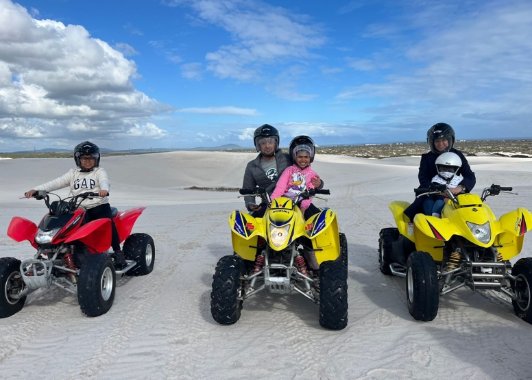 1 Hour White Dunes Quad Bike and Photo Adventure Atlantis image 13