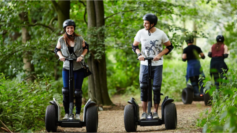 Segway Introductory Ride, The Crags image 4