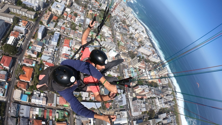 Tandem Paragliding Flight image 11