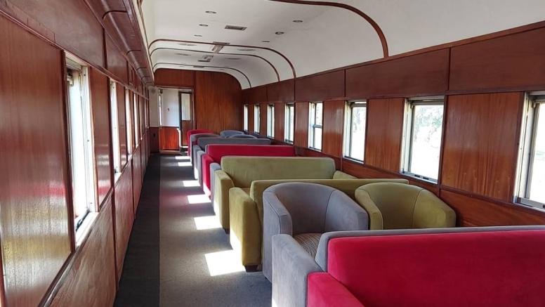 Steam Train to Elgin  Lounge Car Seating Wheelchair Friendly image 2