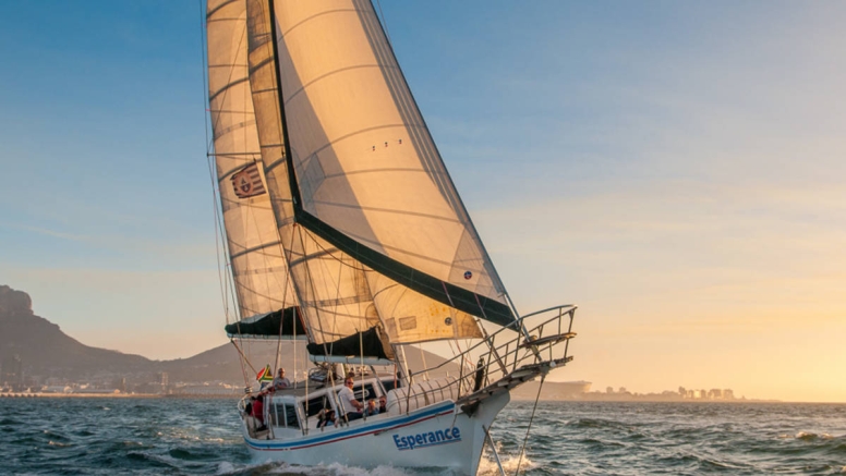 Sailing in the Bay Schooner image 1