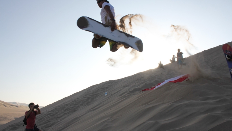 Sandboarding in Atlantis image 8