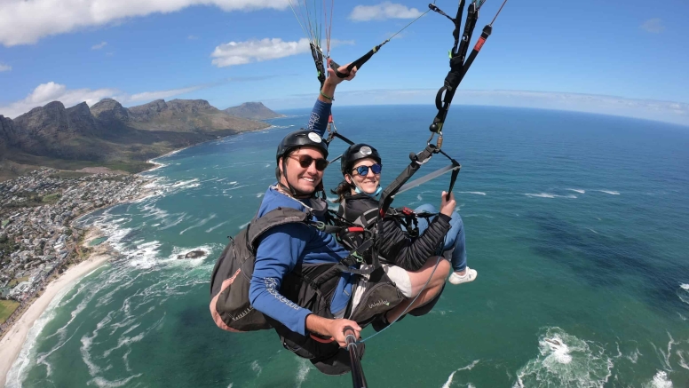 Tandem Paragliding Flight image 1