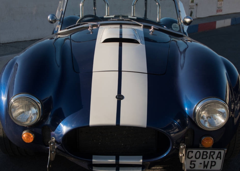 Blue With White Stripes - Full Fay Cobra Experience image 3