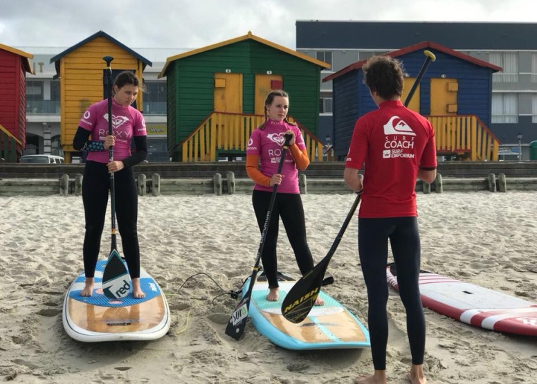 Wave Riding Sup Lesson Muizenberg image 1