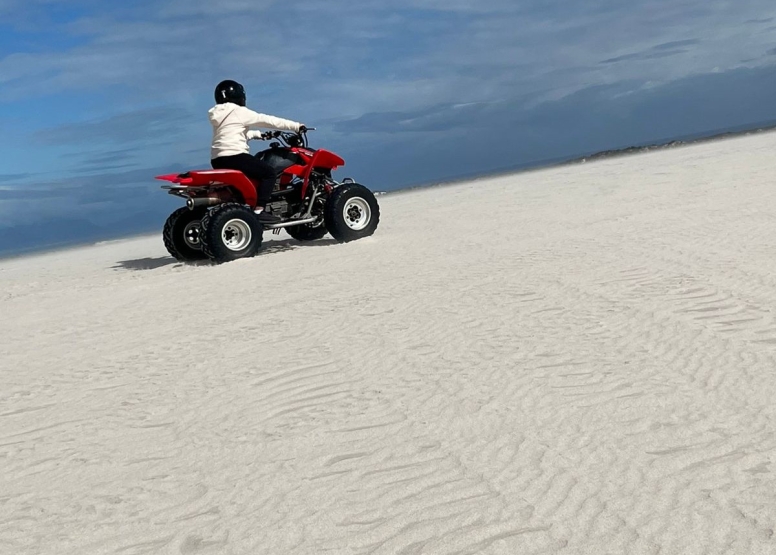 1 Hour White Dunes Quad Bike and Photo Adventure Atlantis image 9