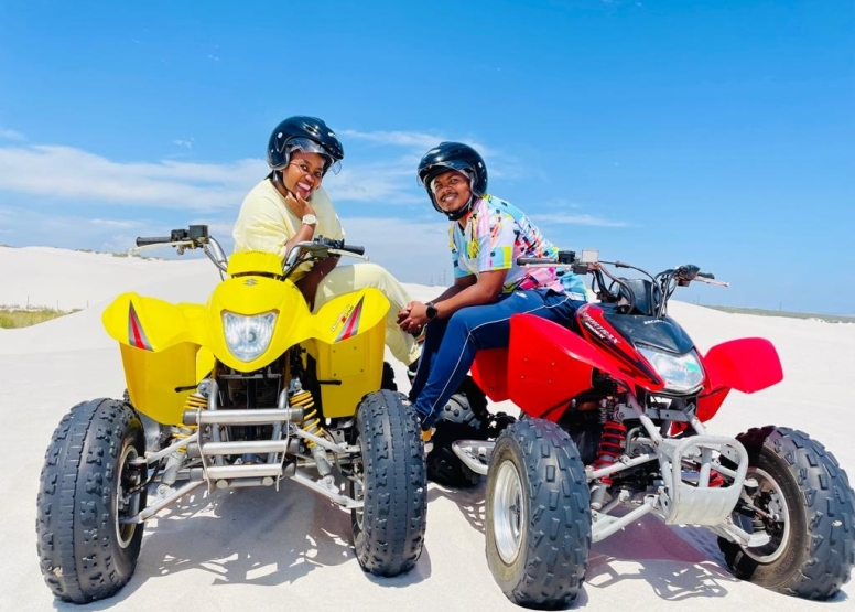 1 Hour White Dunes Quad Bike and Photo Adventure Atlantis image 10