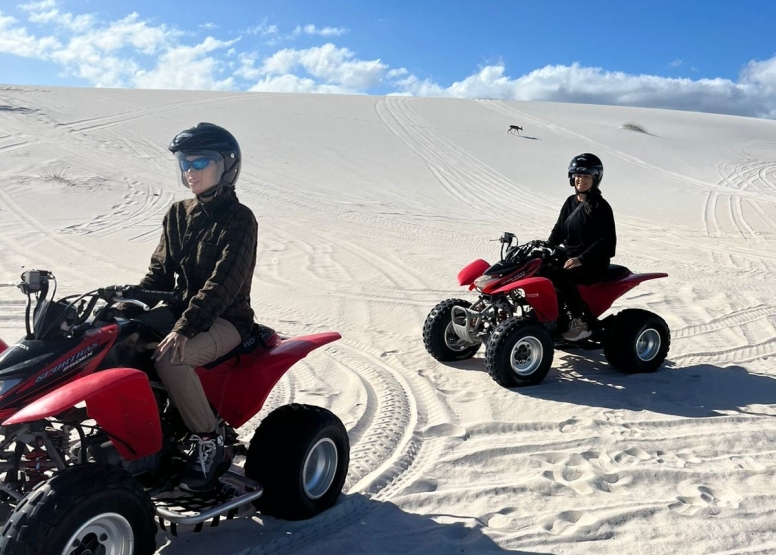 1 Hour White Dunes Quad Bike and Photo Adventure Atlantis image 11
