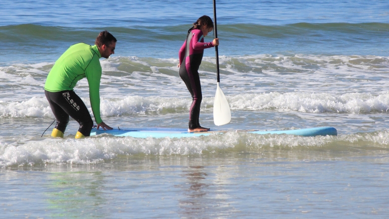 Wave Riding Sup Lesson Muizenberg image 5