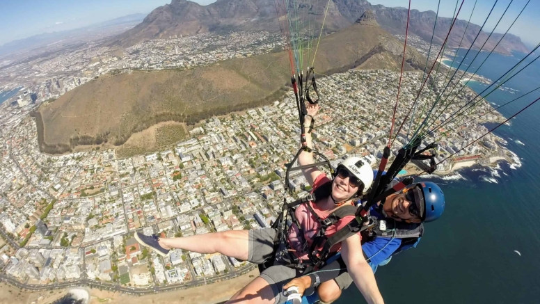 Tandem Paragliding Flight image 16