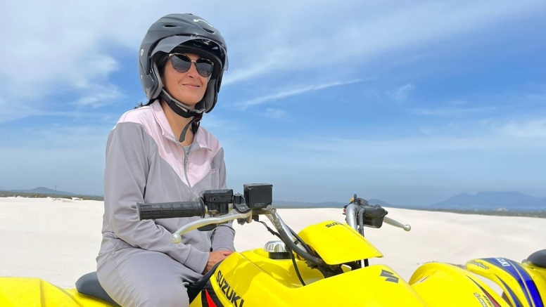 1 Hour White Dunes Quad Bike and Photo Adventure Atlantis image 15